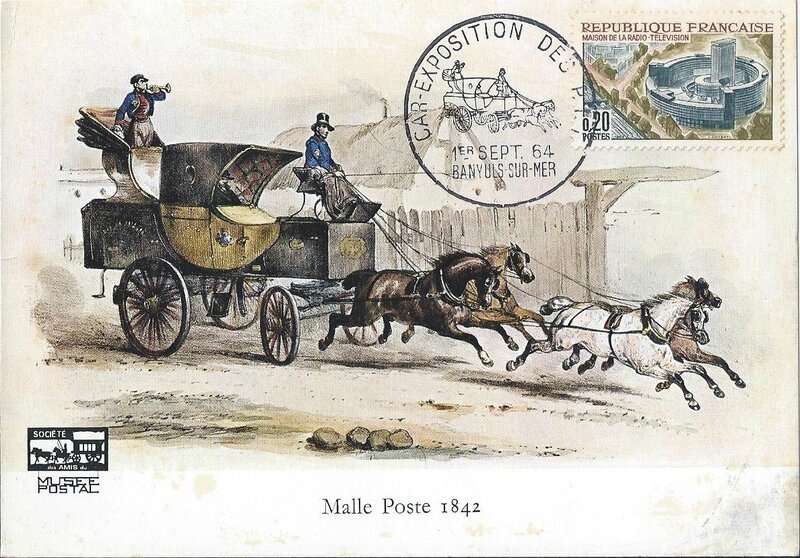 Malle Poste 1842 expo B 64
