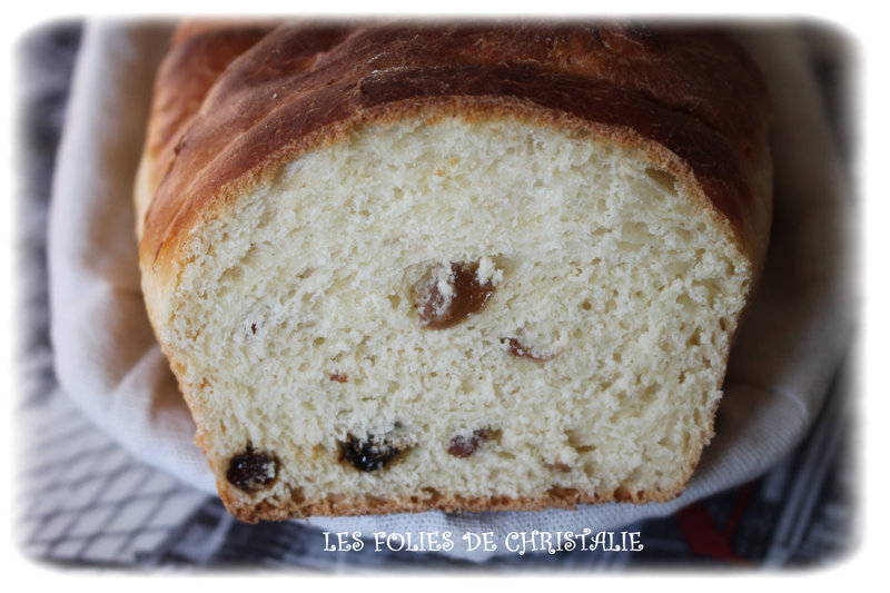 Brioche aux raisins secs 9