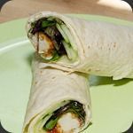 Wrap aux nuggets de poulet sauce aigre-douce