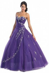 robe violette