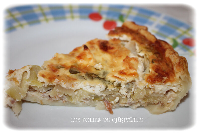 Quiche courgettes 7