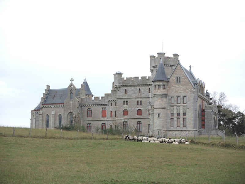 Hendaye, domaine d'Abbadia, le château