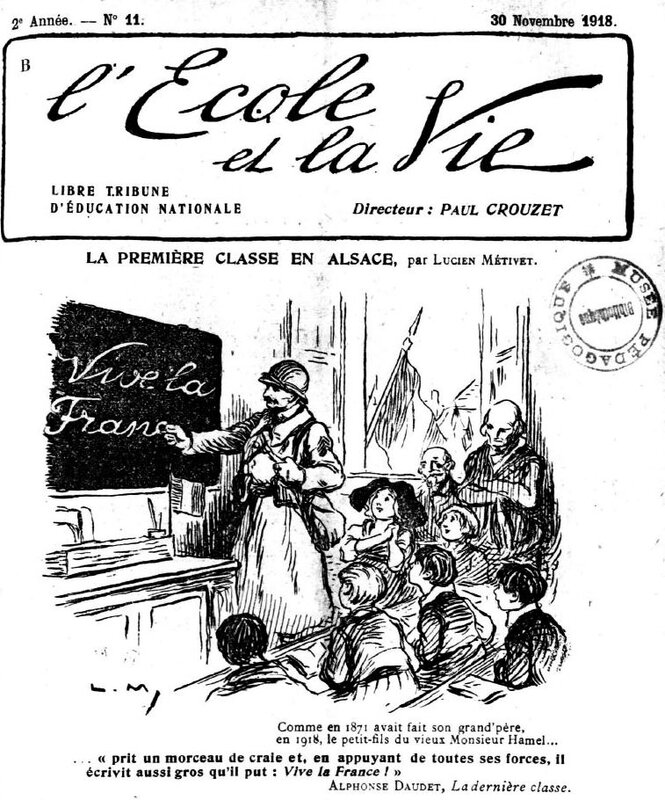 L'ecole et la vie0 vive la fr