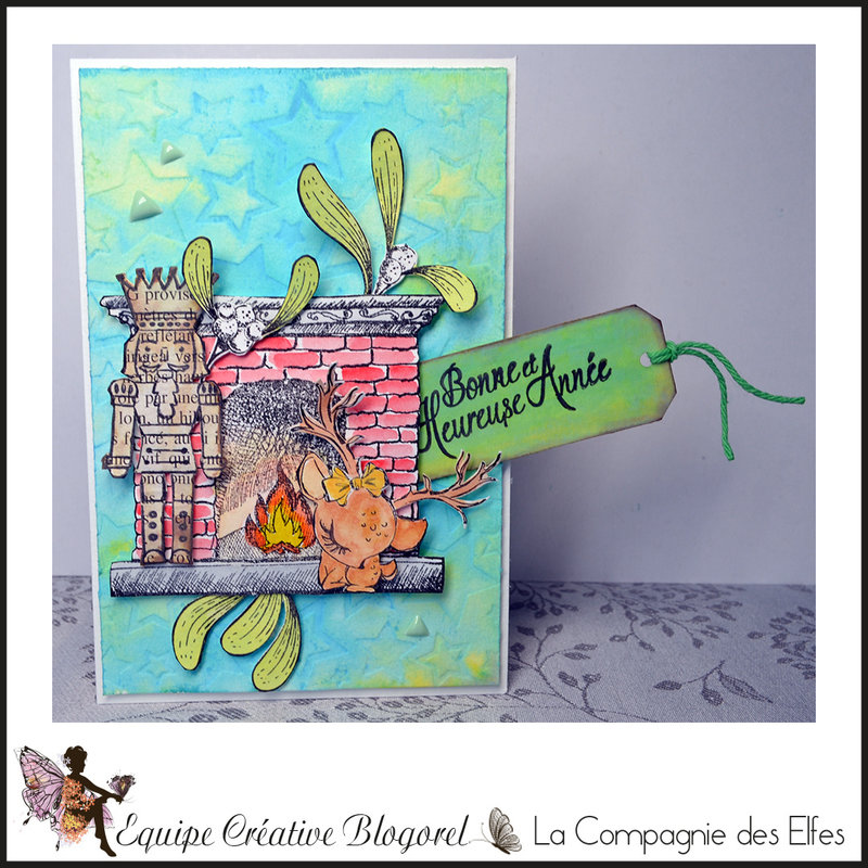 blogorel lcde carte avec tuto etiquette loreeduscrap
