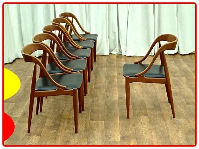 chaises J.Andersen teck