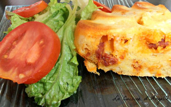 gateau salé chorizo2