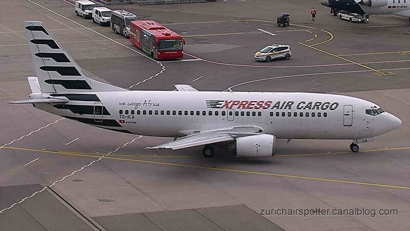 Boeing 737-330(QC) (TS-ICA) Express Air Cargo