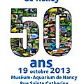 50 ans du Cercle <b>Aquariophile</b> de Nancy: j'y vais!