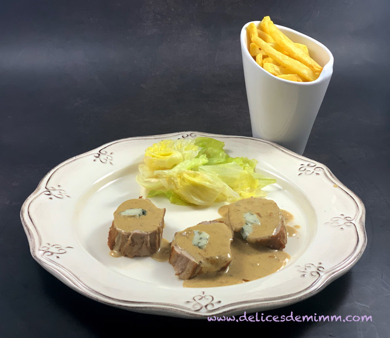 Filet mignon au roquefort