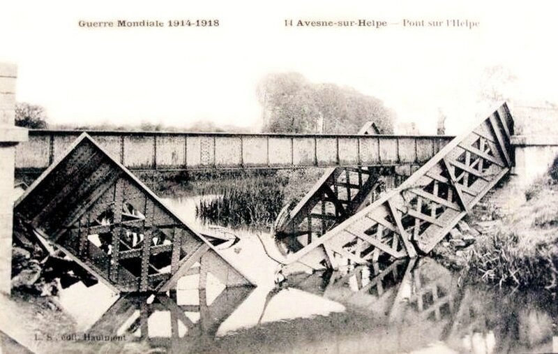 AVESNES-Le Pont détruit