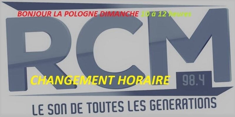 MACOU RCM BONJOUR LA POLOGNE