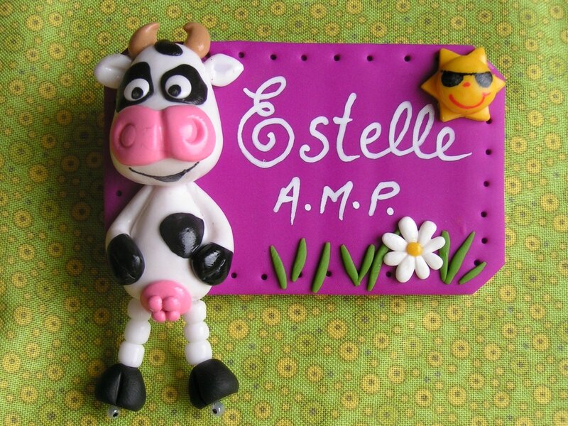 badge vache