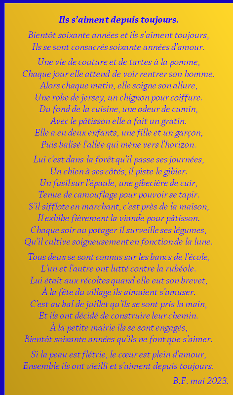 Ils s'aimenr depuis toujours m32
