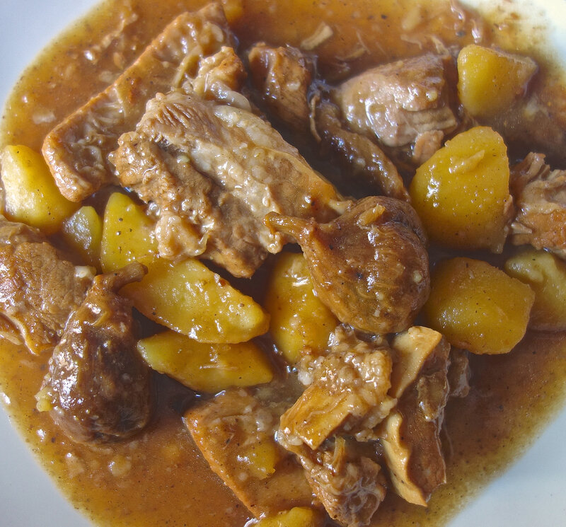 tajine de tendrons de veau aux figuettes