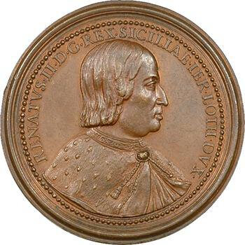 Médaille de René II par Saint-Urbain (cliché saivenumismatique.fr)