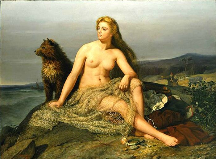 Kraka, ( Aslaug), par Mårten Eskil Winge
