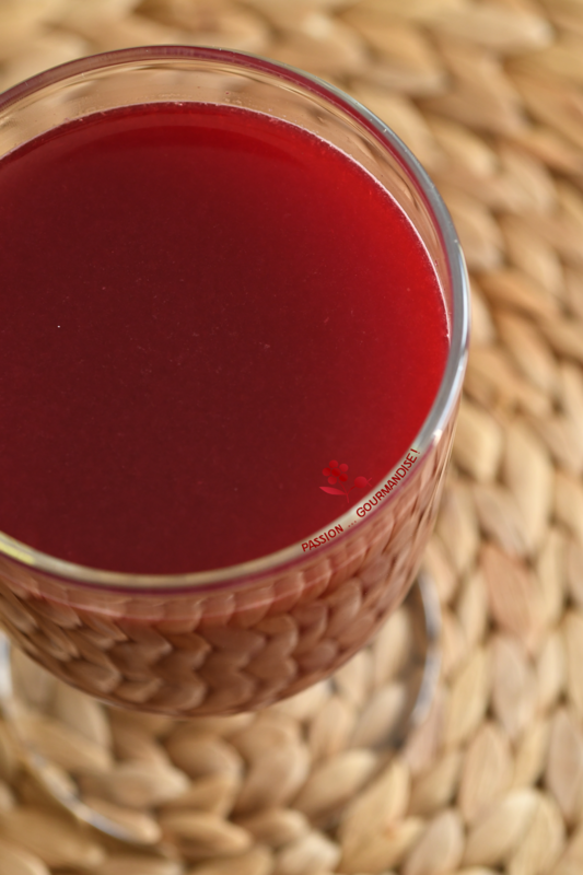 Jus betterave, radis, pamplemousse, pomme, eau de rose_5