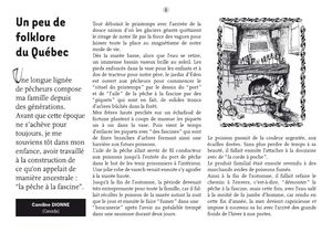 3-UN PEU DE FOLKLORE DU QUÉBEC CAROLINE DIONNE NUMERO DIX-NEUF NOVEMBRE 2011