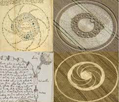 Cercles du Voynich ressemblant aux circle crops