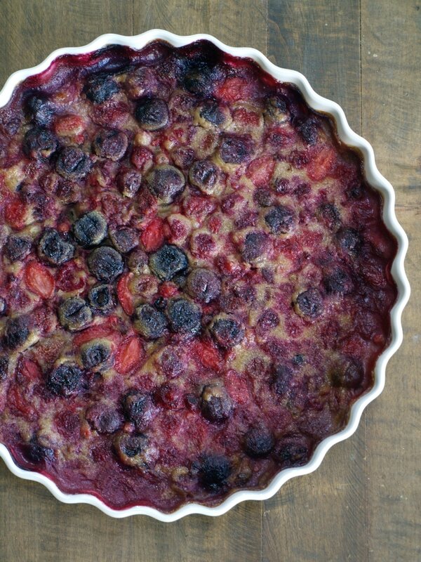 clafoutis fruits rouges4