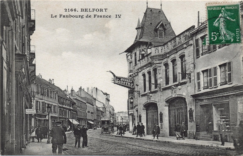 CPA Belfort Fbg France 1906-10