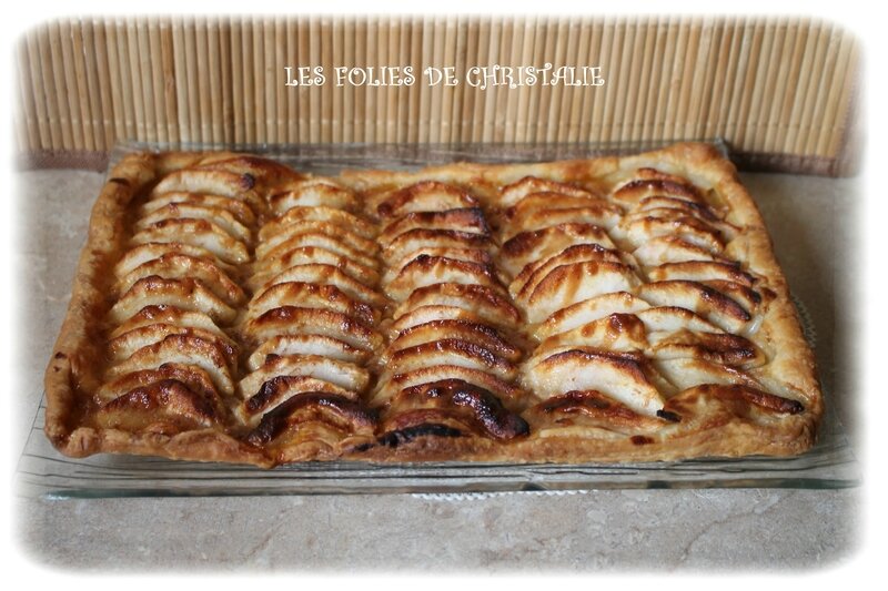 Tarte pomme caramel 5