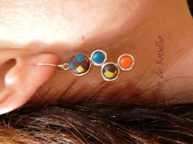 Boucles d'oreilles PixelArt (5)