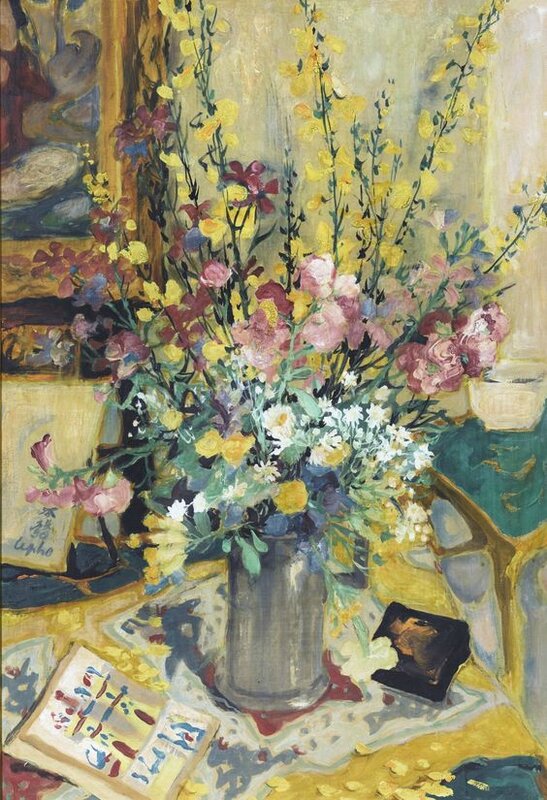 Lê Phổ (1907-2001), Bouquet champêtre (Country Bouquet)