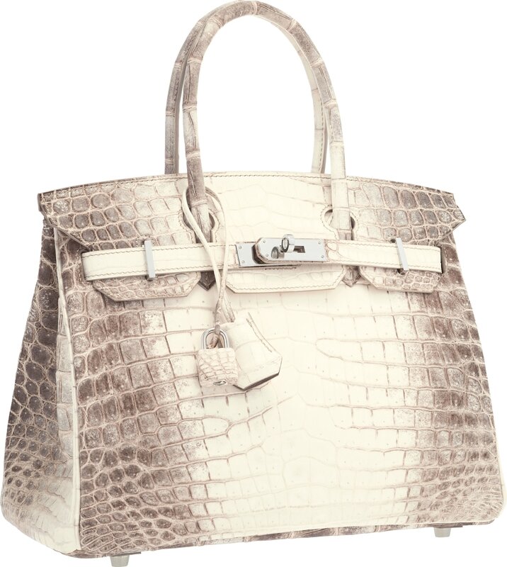 Hermès Niloticus Crocodile Birkin 30 Parchemin