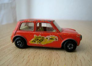 Austin mini racing n°29 03 -Matchbox- (1970)