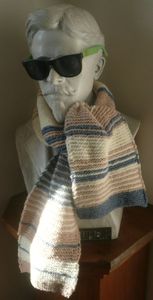 garterstitch scarf