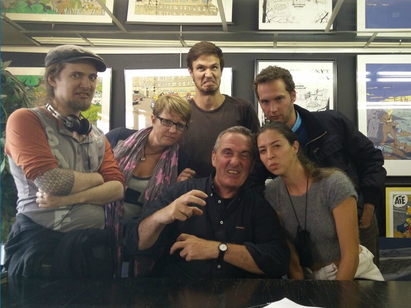 Rencontre avec mon ancien prof d'atelier J-F Di Giorgio