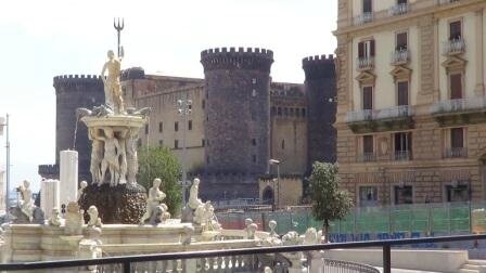Naples chateau angevina
