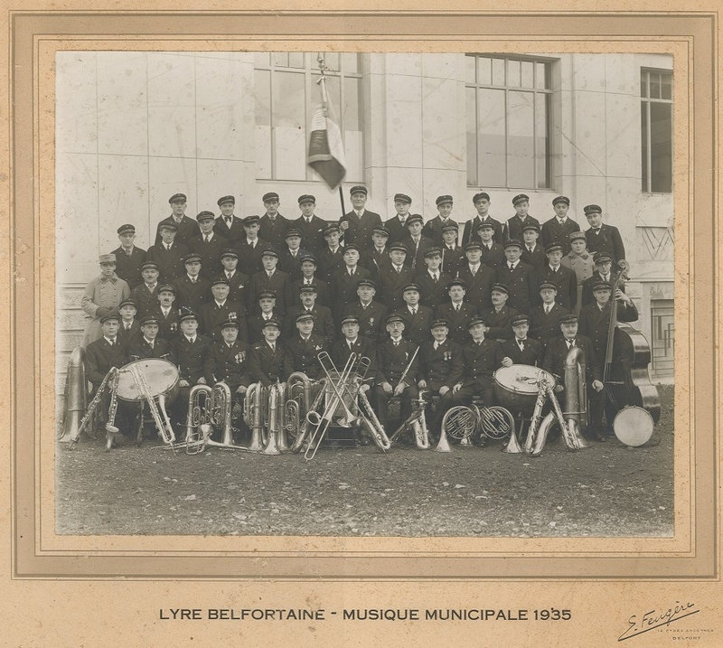 Photo Lyre Belfortaine 1935 AMB 7fi63 R
