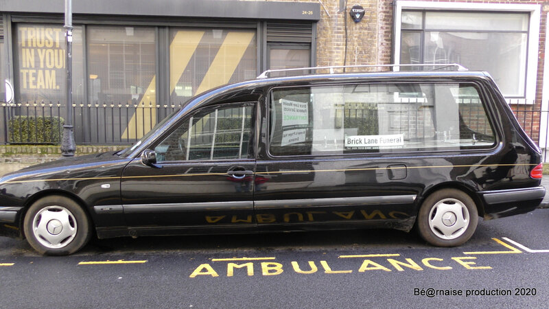 Ambulance terminale (Londres, février 2020)