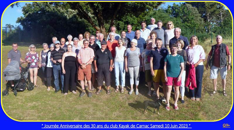 a Les 30 ans du club Kayak de Carnac Samedi 10 Juin 2023
