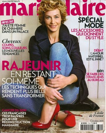 Marie Claire couv V Octobre 2011