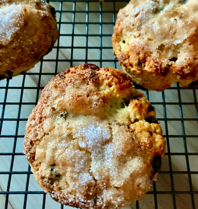 scones à la crème