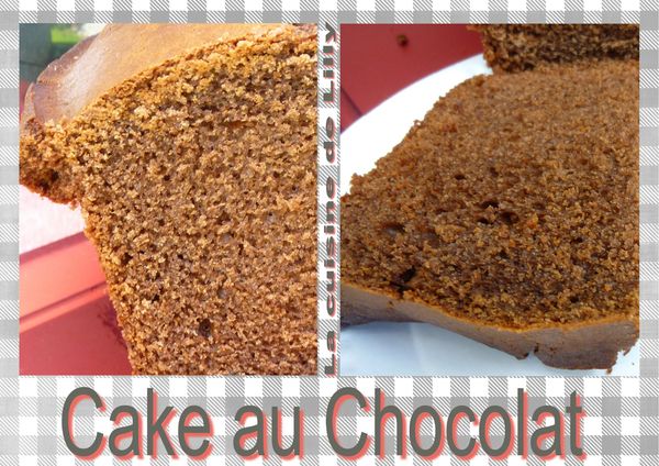 cake au chocolat