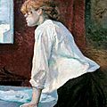 La blanchisseuse de Henri de <b>Toulouse</b>-<b>Lautrec</b>