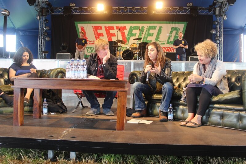 Glastonbury festival 26 juin 2015 Podemos Guardian Left Field stage