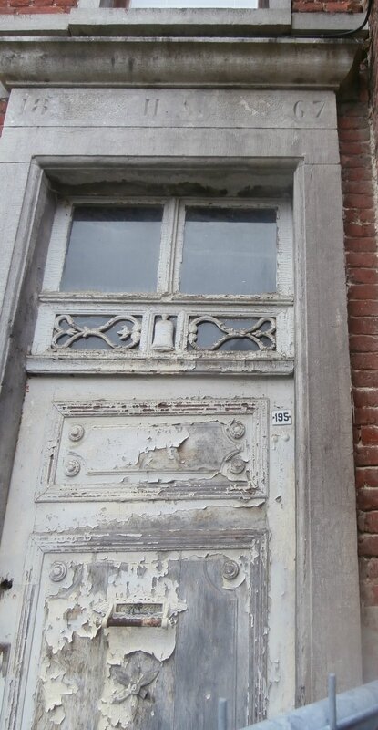 Wasmes - Rue du Bois 195 - porte - PB167044