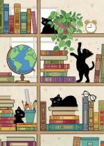 livresH040-Bookcase-Kitties