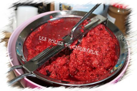 Confiture de framboises 3