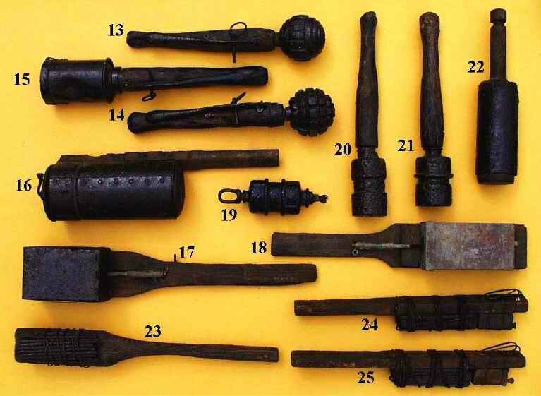 Grenades raquettes