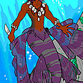 Autres jeux de personnalisation de sirènes/ other mermaid dress-up games: Dolldivine inkscribble Neptune's son