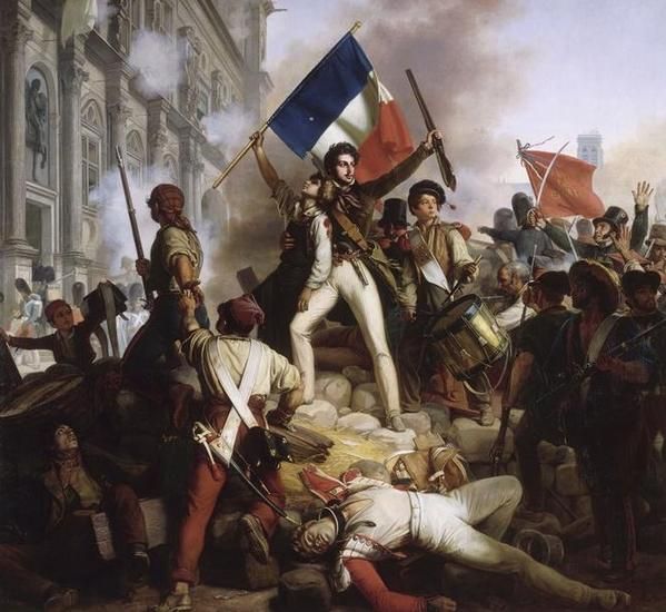 revolution_de_1830___combat_devant_l__hotel_de_ville___28
