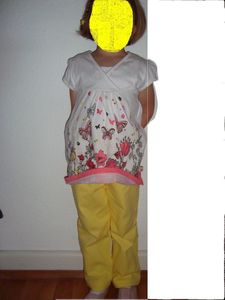 pantalon jaune devant blog