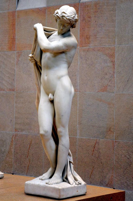 9: 1867, Narcisse, Second marbre taillé d'après le plâtre de 1863