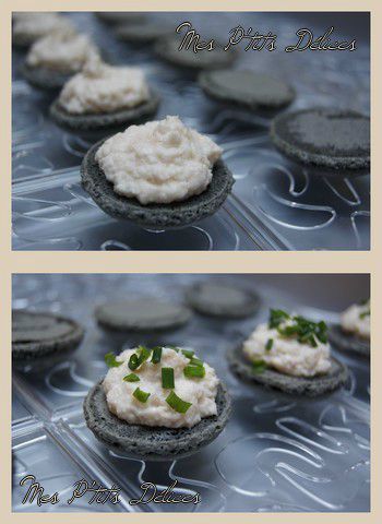 Macarons aux rillettes de crabe recettes Macarons aux rillettes de crabe